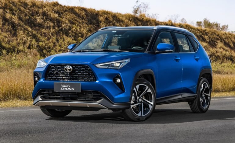 O Toyota Yaris Cross é o híbrido pleno flex mais