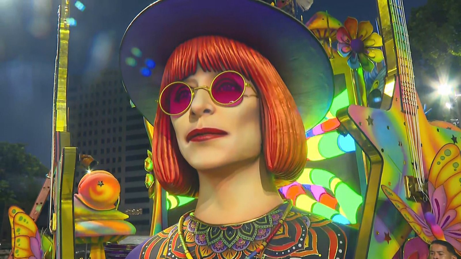 A Mocidade Independente de Padre Miguel homenageou Rita