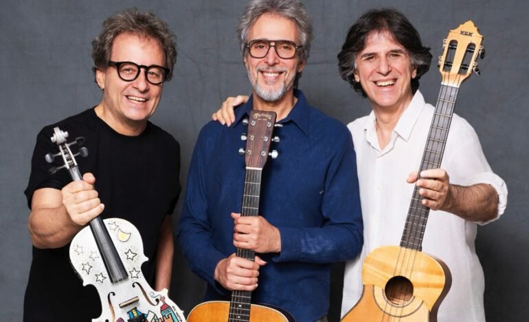 Os irmãos Kleiton, Kledir e Vitor Ramil gravarão