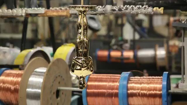 A estatueta do Oscar leva cerca de seis meses para