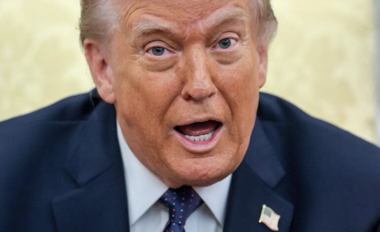 O presidente dos Estados Unidos, Donald Trump, comprou