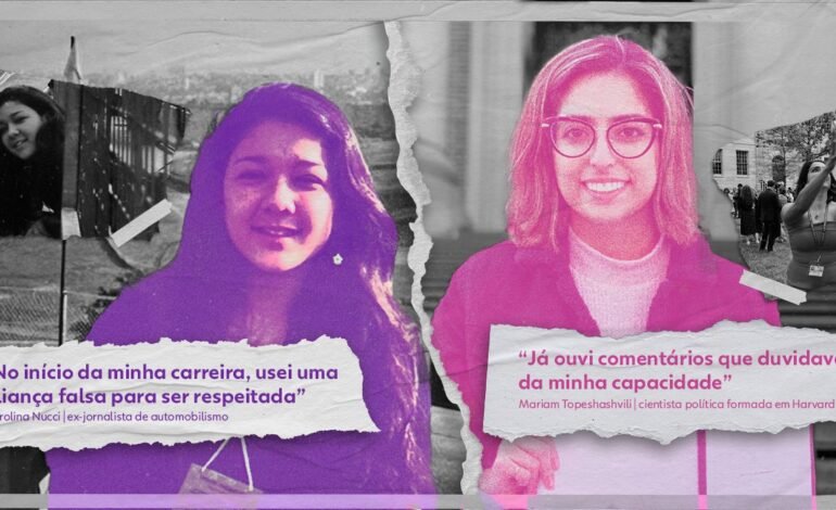 Mulheres jovens enfrentam interrupções, desconfiança e asséd