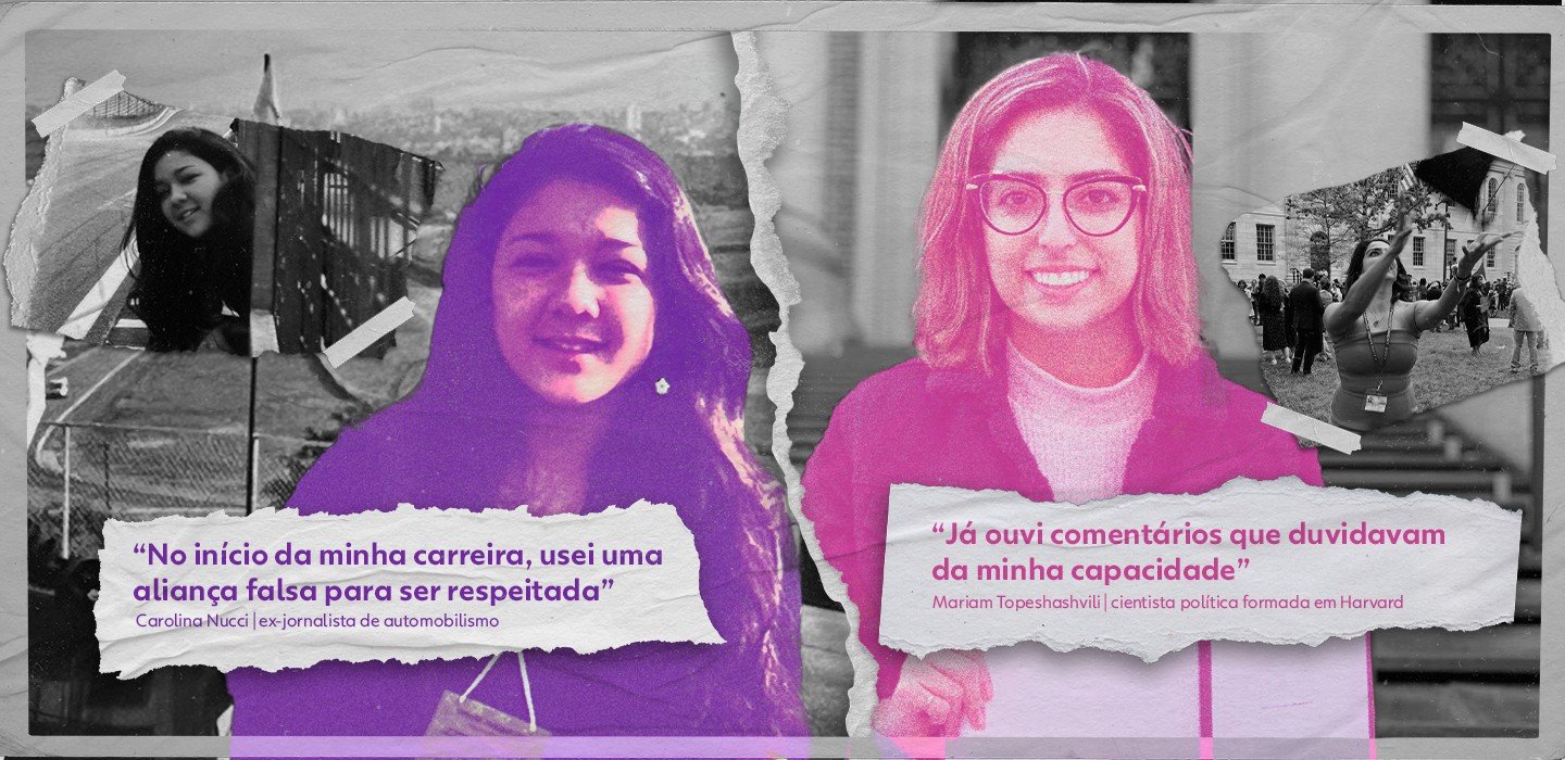 Mulheres jovens enfrentam interrupções, desconfiança e asséd