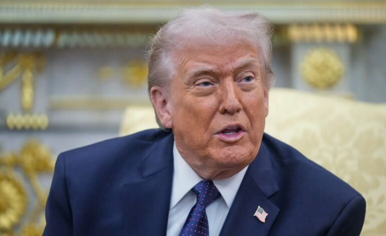 O presidente dos Estados Unidos, Donald Trump, avalia