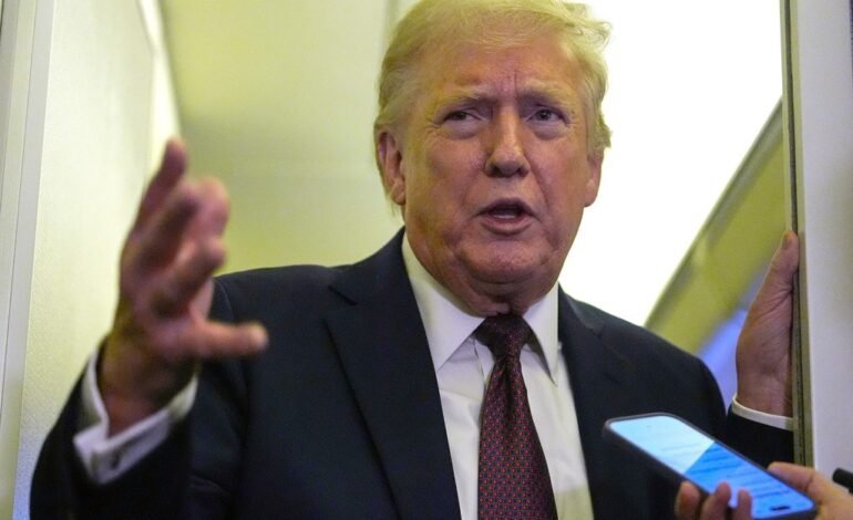 O presidente dos Estados Unidos, Donald Trump, afirmou