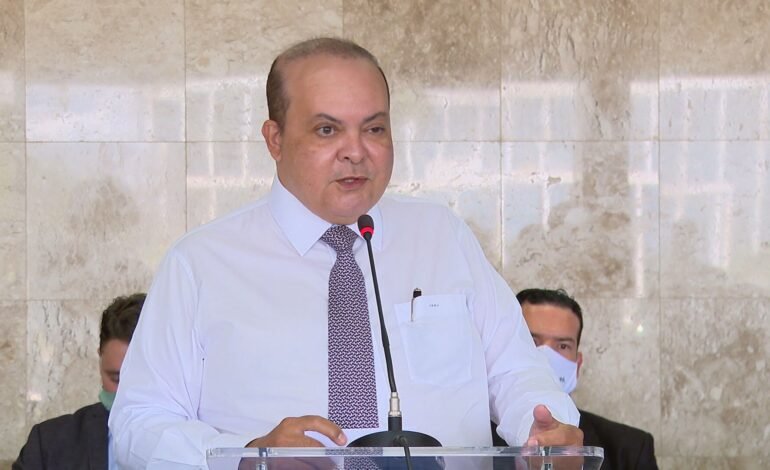 O governador do Distrito Federal, Ibaneis Rocha (MDB)