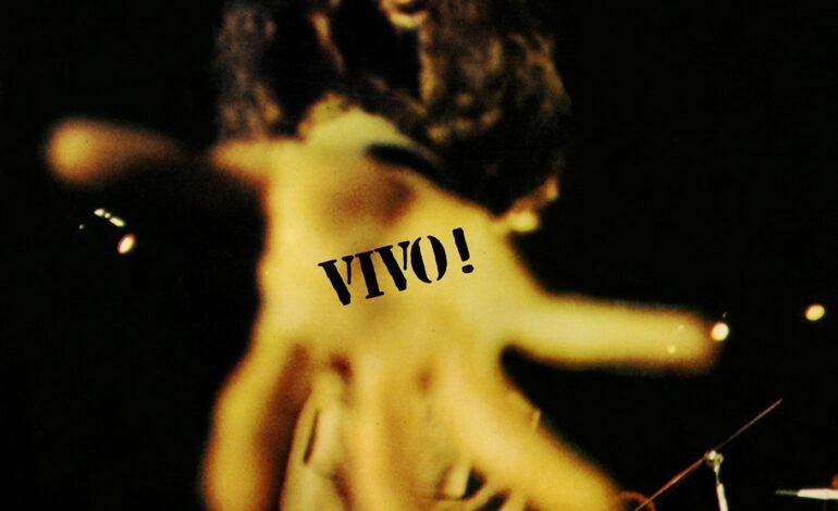 Capa do álbum ‘Vivo!’ (1976), de Alceu Valença Mario Luiz