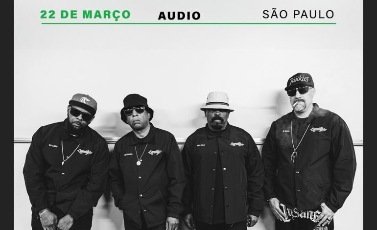 A banda norte-americana Cypress Hill se apresenta neste
