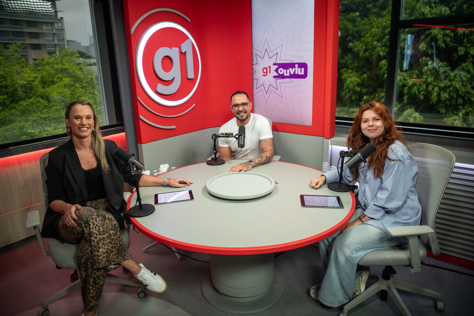 O cantor Diogo Nogueira participou do programa g1