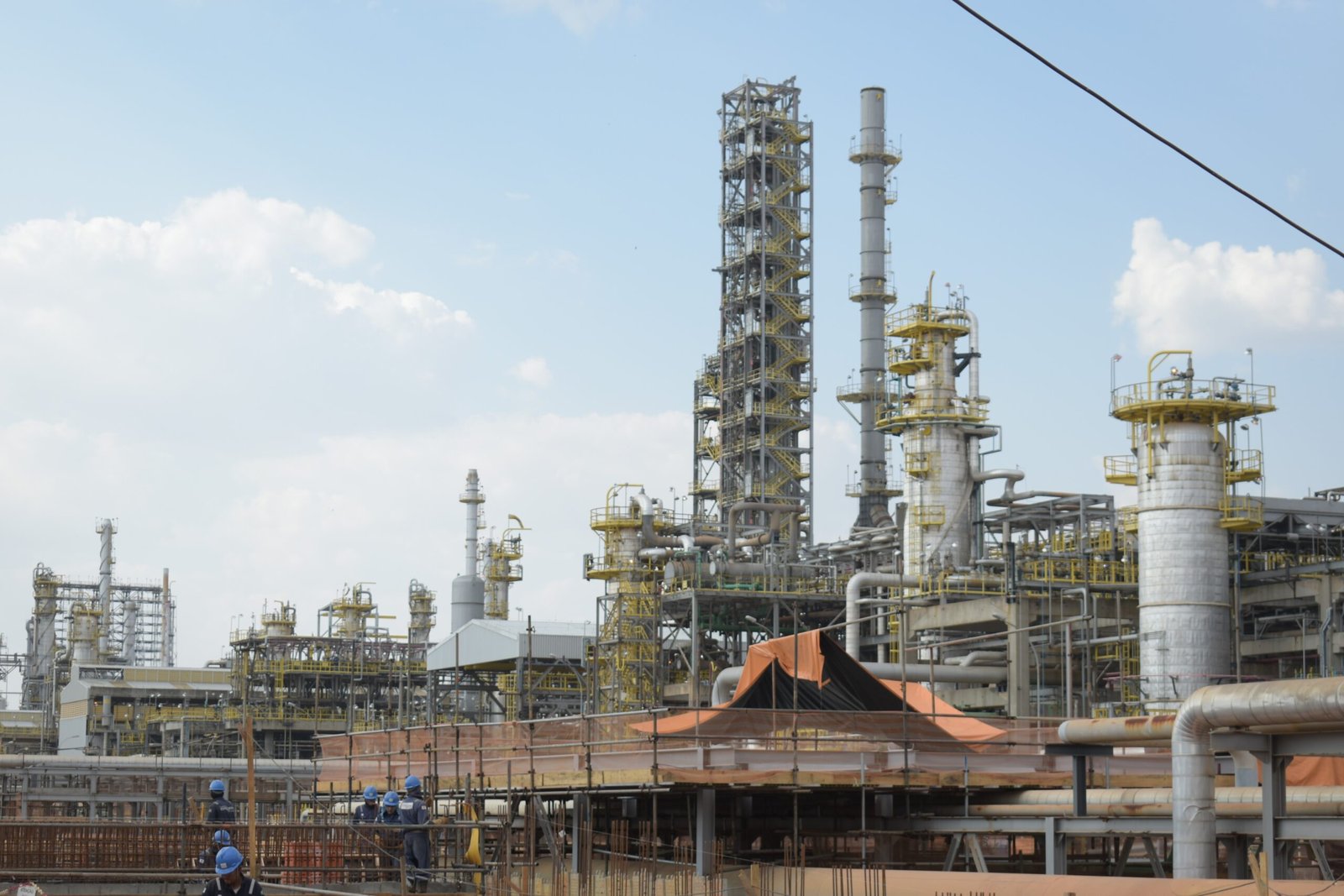 A Refinaria de Paulínia (Replan), maior unidade da Petrobras