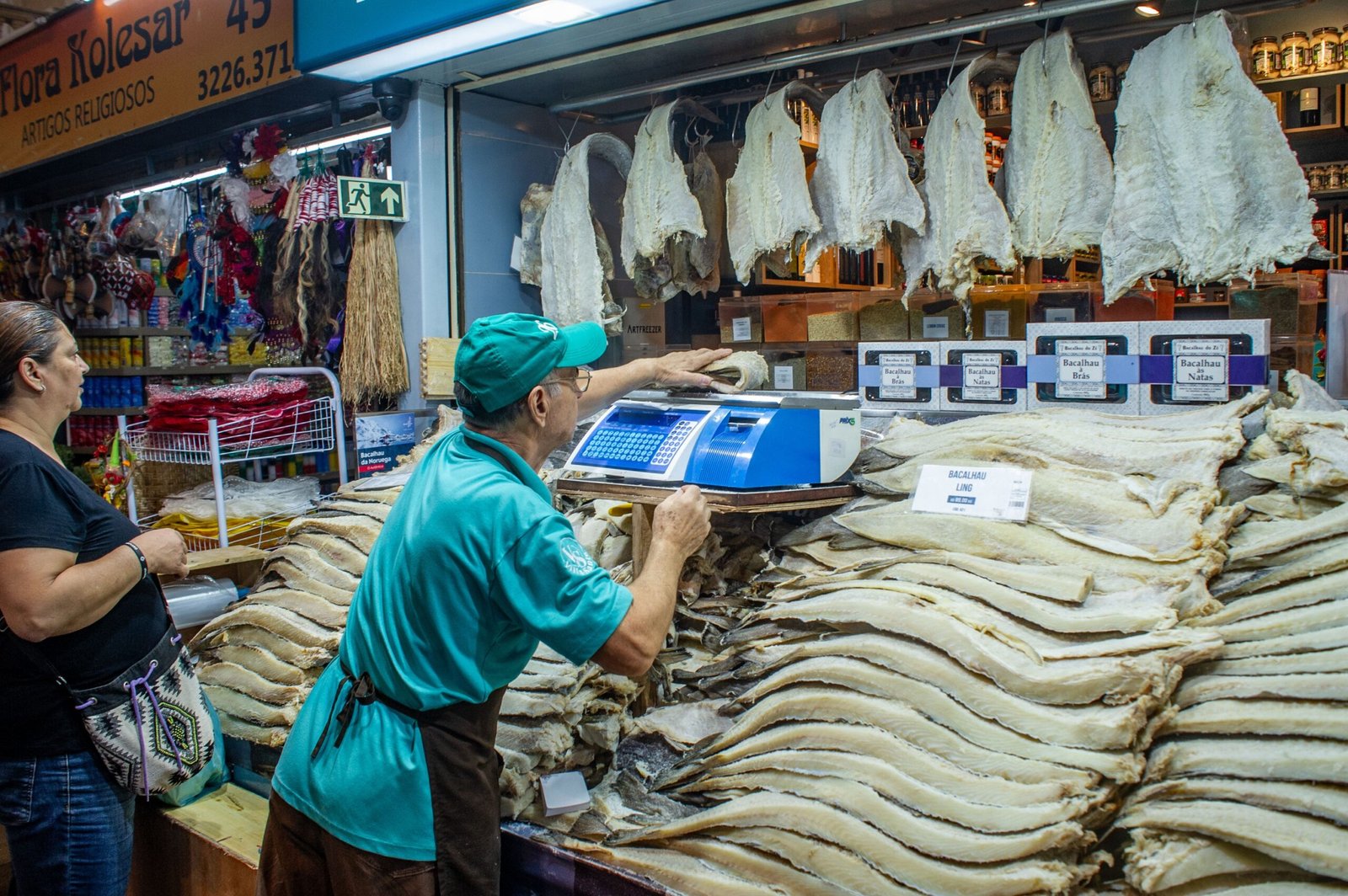Bacalhau é peixe do atlântico consumido no brasil desde o sé