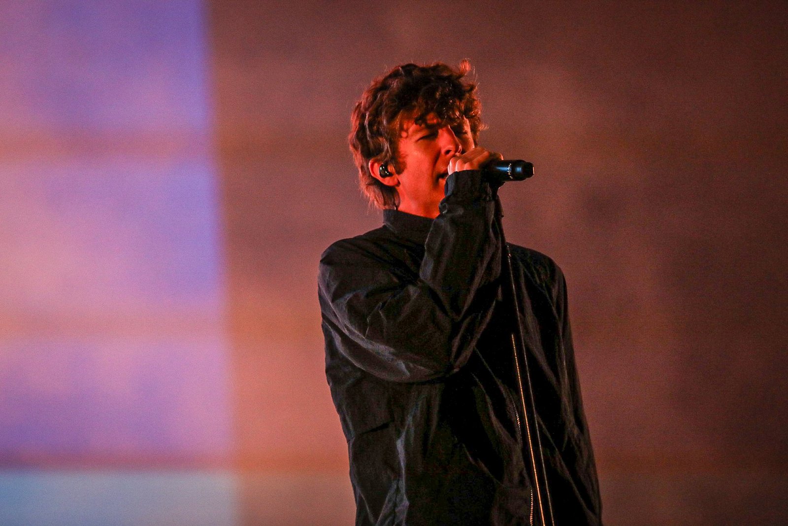 A banda norte-americana Turnstile se apresentou no Lollapalo