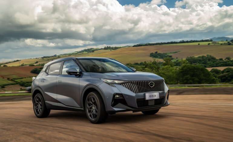 O GAC GS3 chegou ao mercado brasileiro em 2024 com