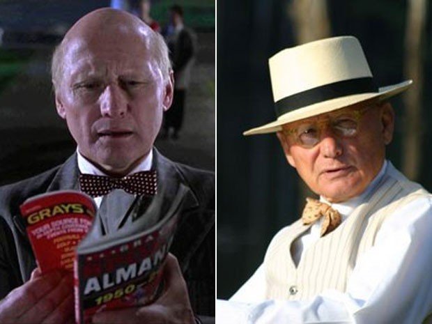 O ator James Tolkan, conhecido por seu papel