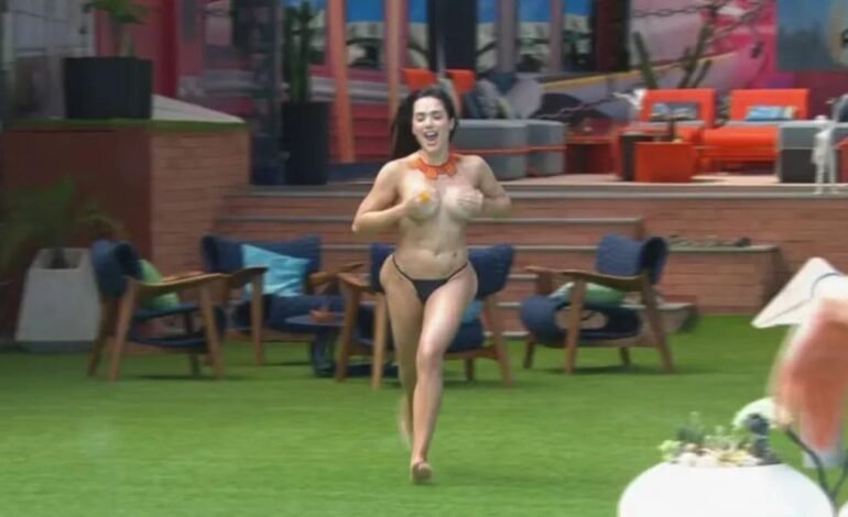 Jordana, participante do Big Brother Brasil 26, pulou