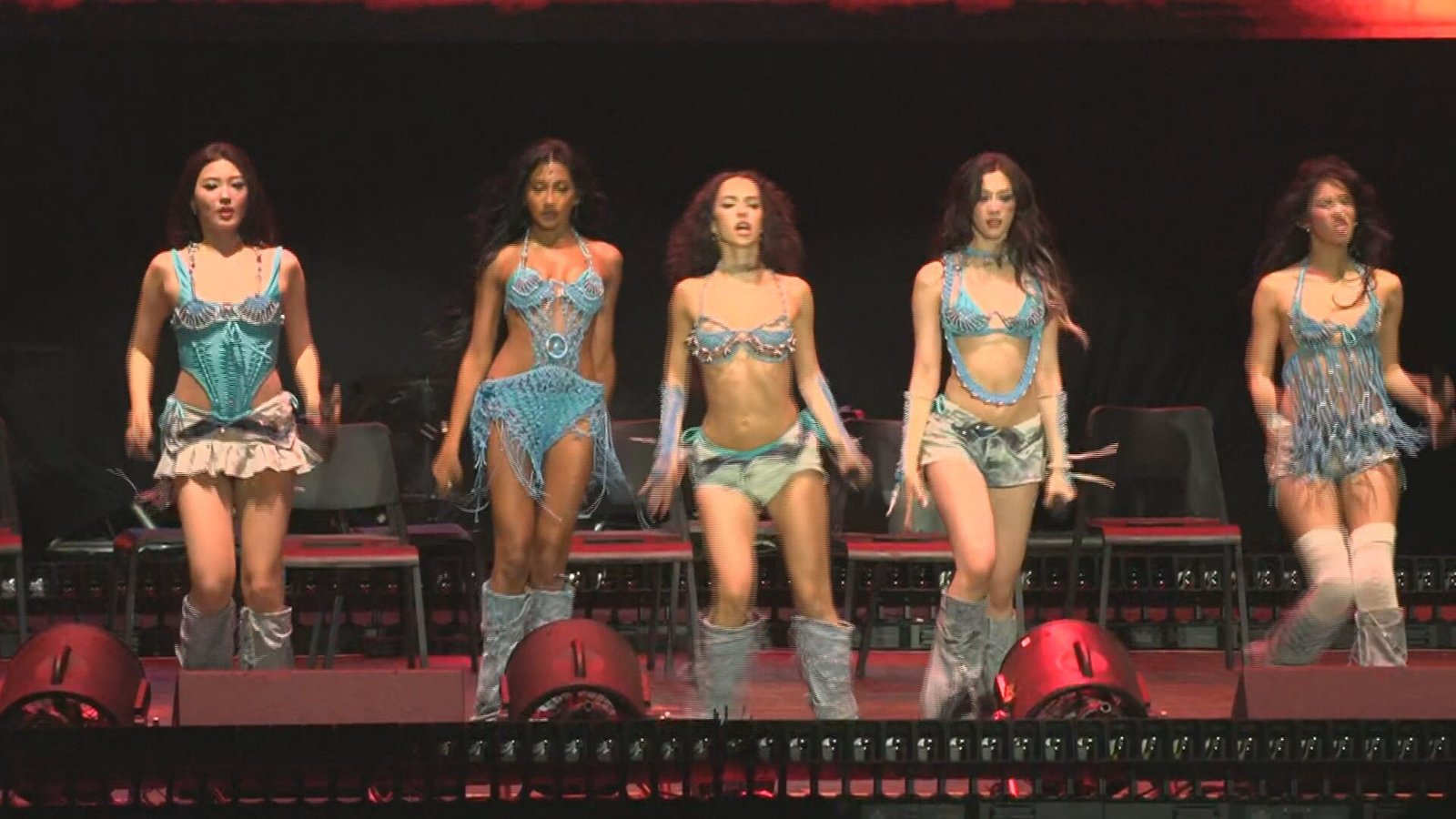 Katseye se apresenta no Lollapalooza Brasil 2026 Globo