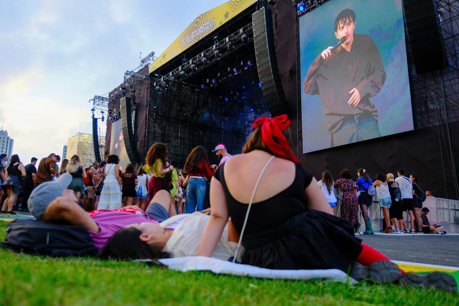 O primeiro dia do Lollapalooza 2026, nesta sexta-feira