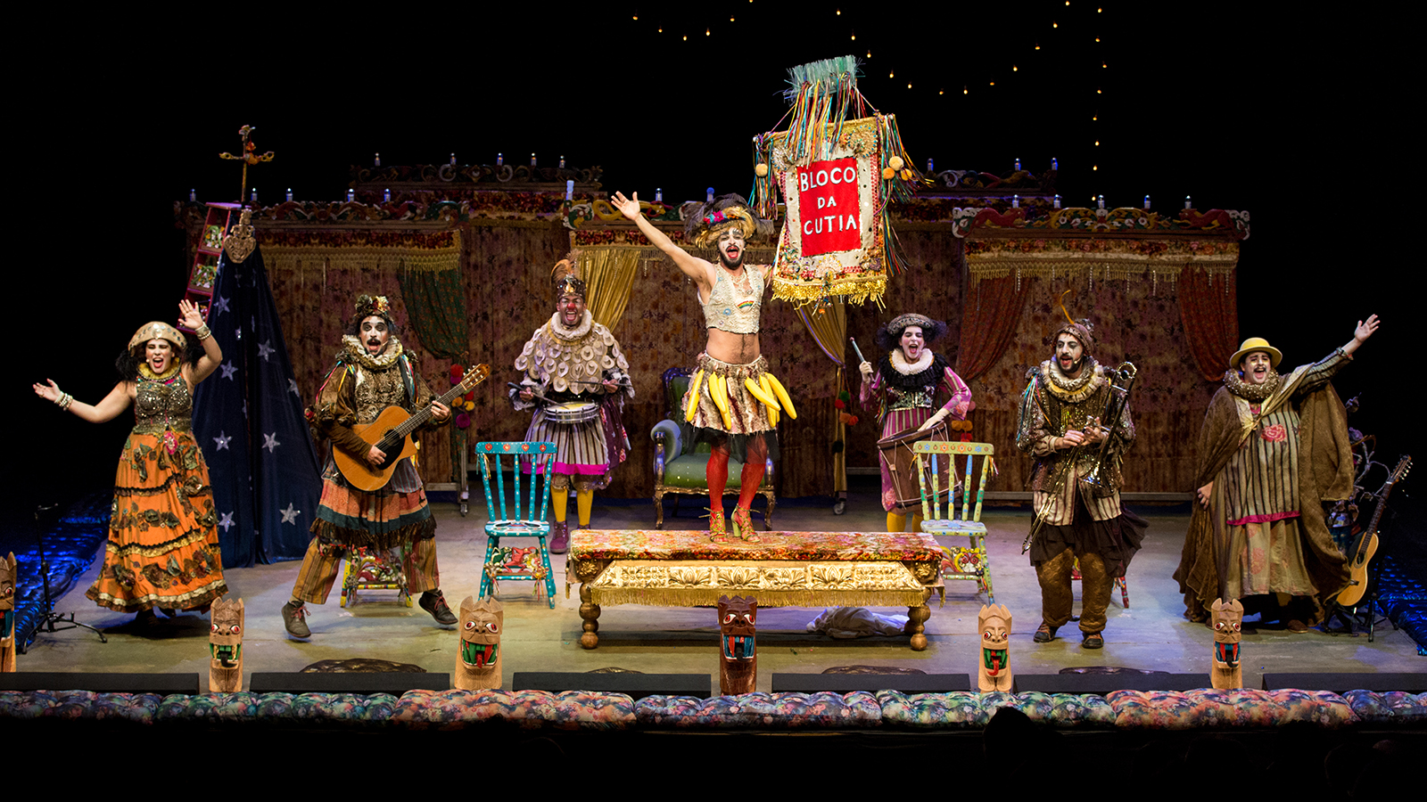 O Grupo Maria Cutia de Teatro encena a peça ‘O