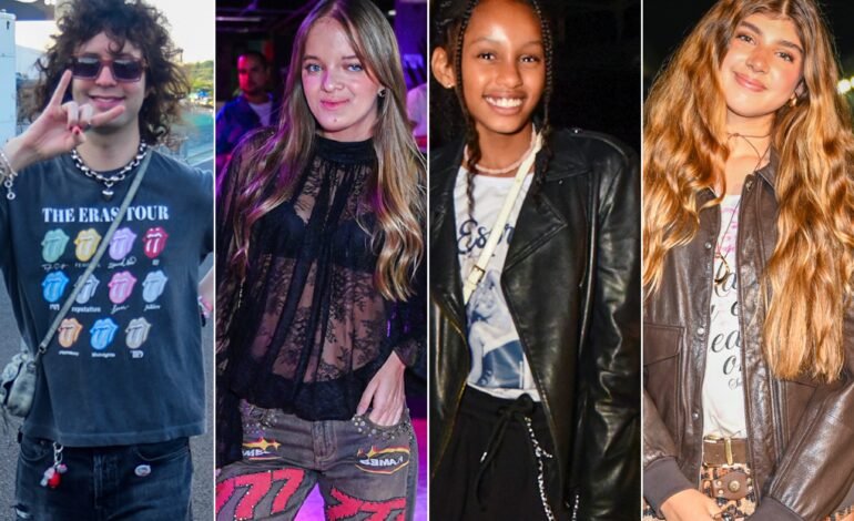 Os filhos de celebridades aproveitaram o Lollapalooza 2026
