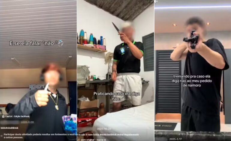 O TikTok removeu vídeos relacionados à trend “treinando caso