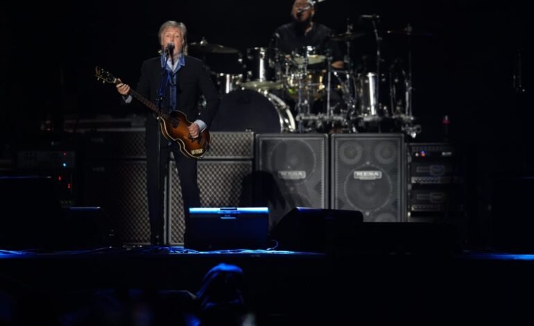 Paul McCartney, de 83 anos, anunciou nesta quinta-feira