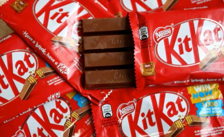 Nestlé denuncia roubo de 12 toneladas de chocolates kitkat d