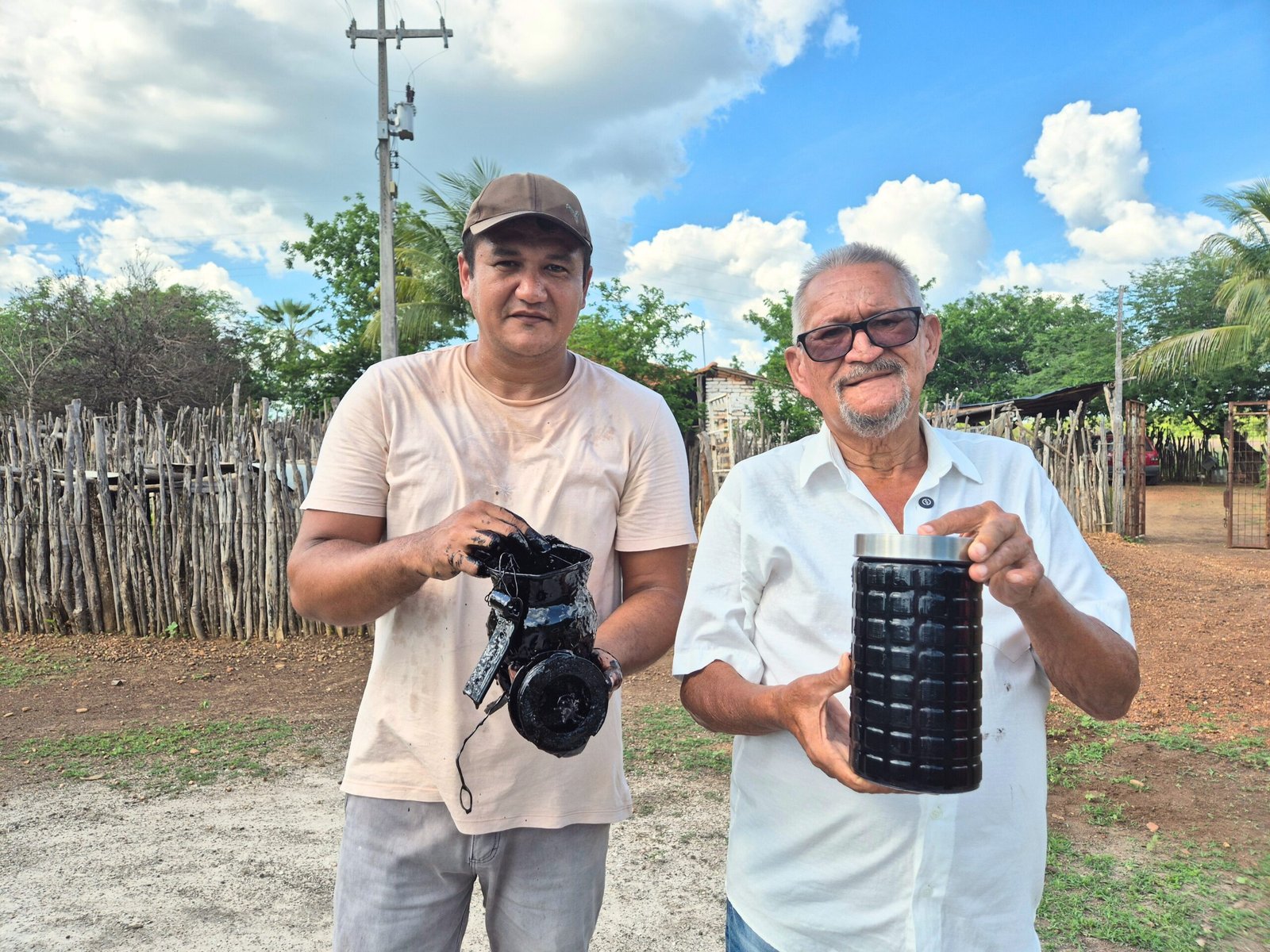 O produtor rural Sidrônio de Almeida, de Tabuleiro