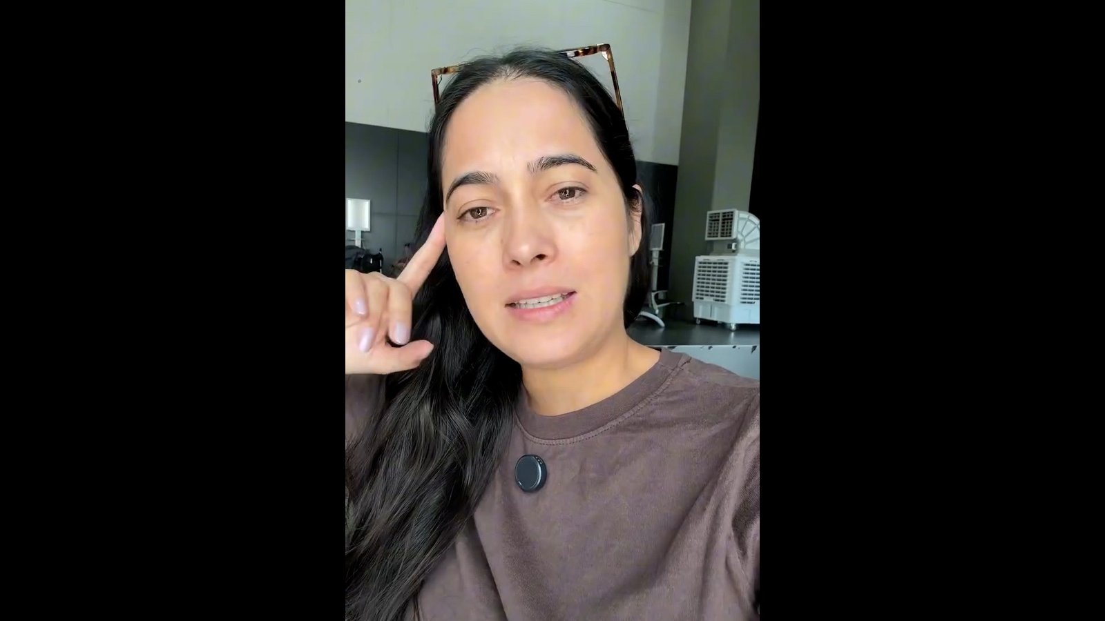 A influenciadora Patrícia Fernandes relatou momentos de tens