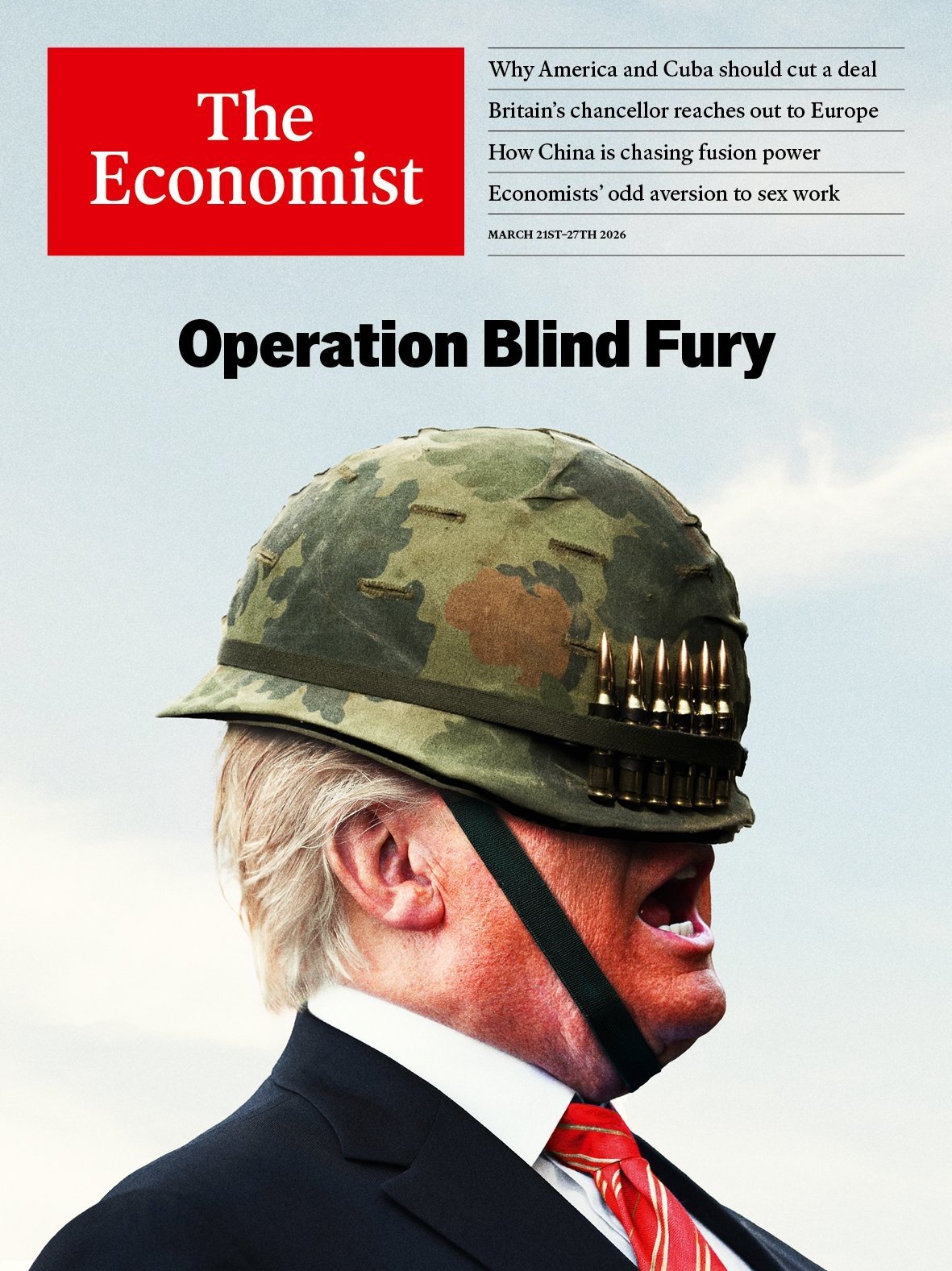 A revista britânica “The Economist” publicou na capa