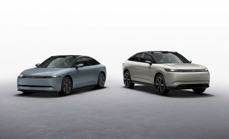 A Sony Honda Mobility (SHM) anunciou nesta quarta-feira