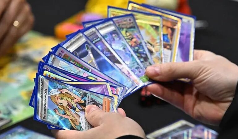 As cartas de Pokémon se tornaram cada vez mais populares