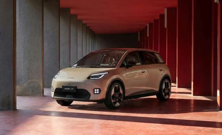 A GAC confirmou que o modelo elétrico Aion UT será