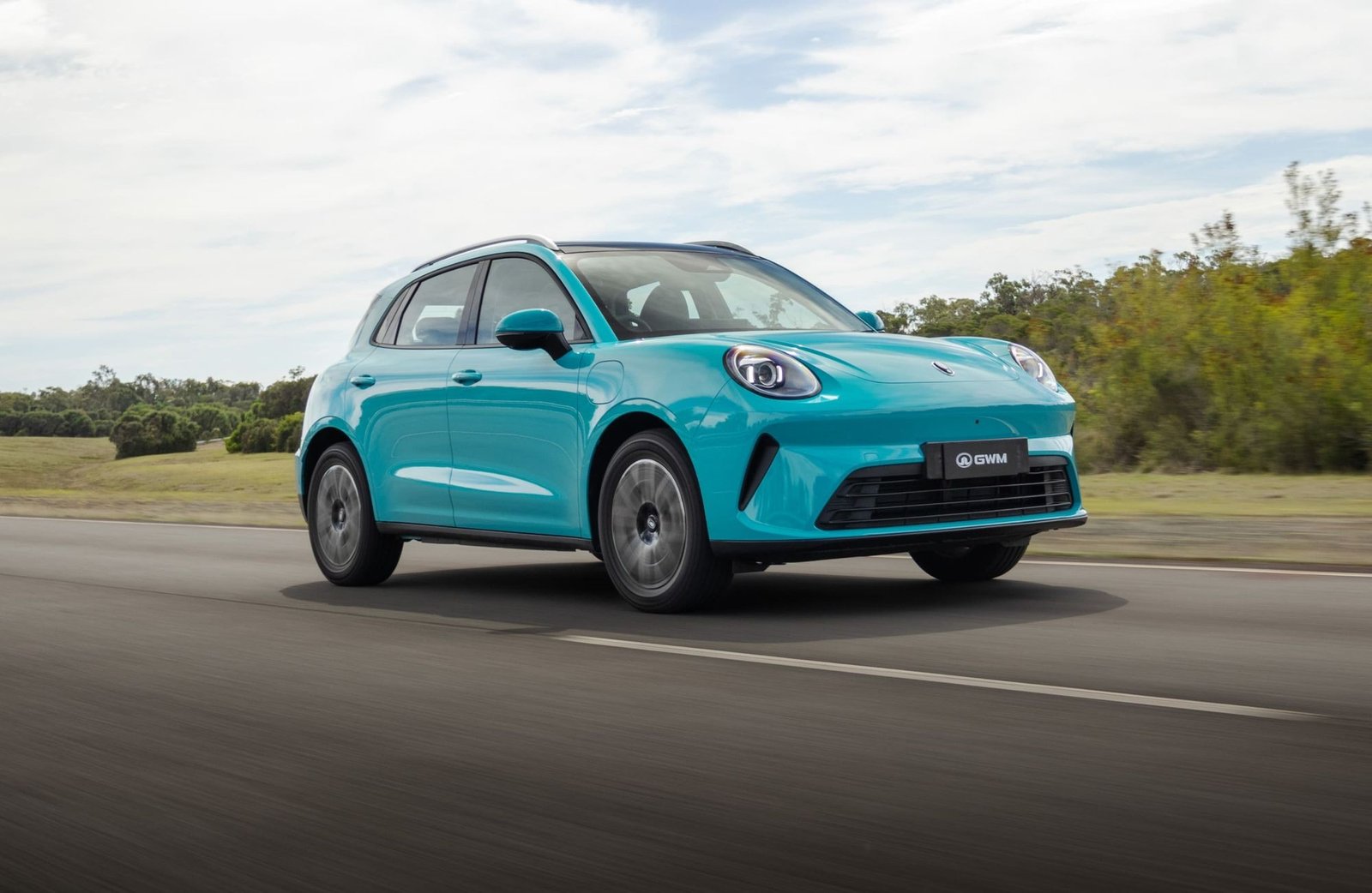 A GWM apresentou o Ora 5 híbrido durante o Salão