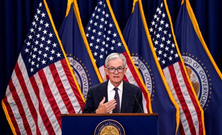 Jerome Powell anunciou nesta quarta-feira (29) que permanece