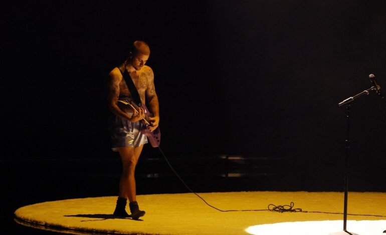 O show de Justin Bieber no festival Coachella