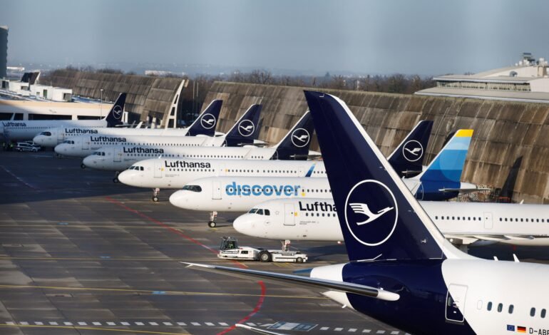 Aviões em aeroporto de Frankfurt, na Alemanha REUTERS/Heiko