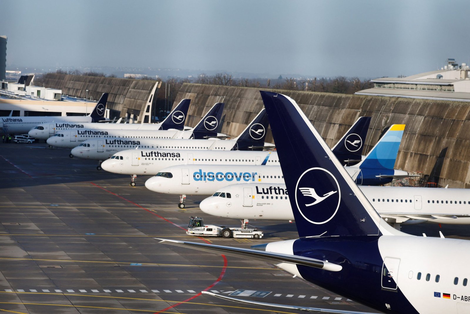 Aviões em aeroporto de Frankfurt, na Alemanha REUTERS/Heiko