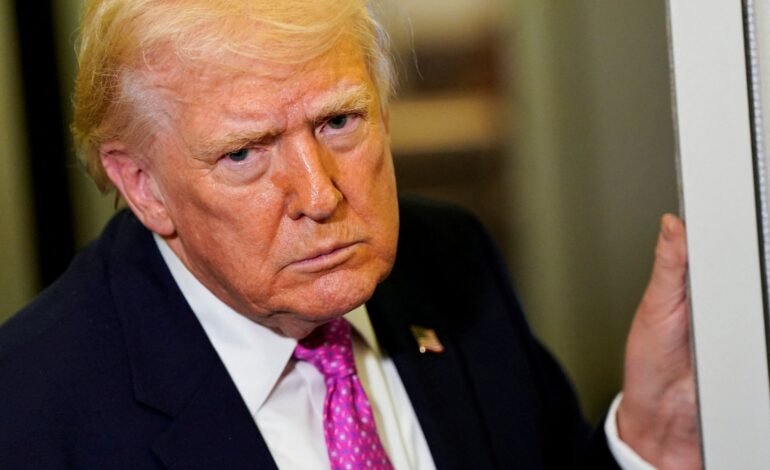 O presidente dos Estados Unidos, Donald Trump, ordenou