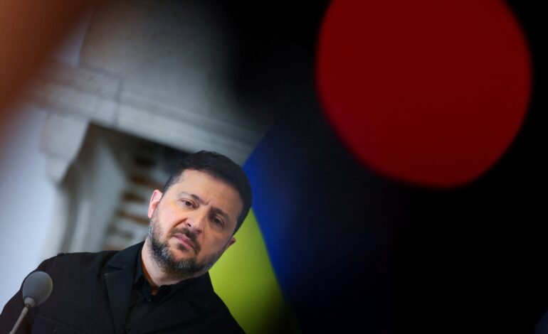 O presidente da Ucrânia, Volodymyr Zelensky, afirmou neste