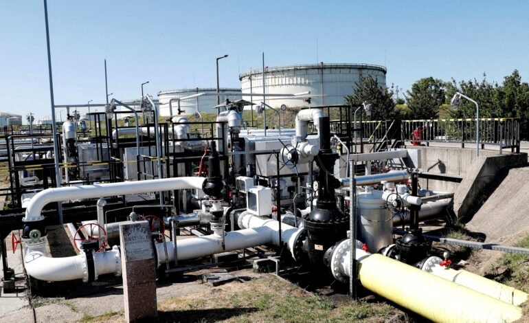 A Ucrânia retomou nesta quarta-feira (22) o bombeamento