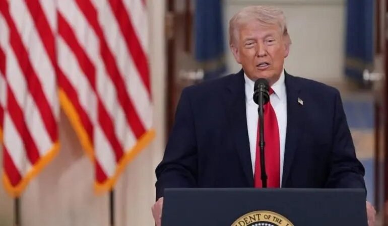 O presidente dos Estados Unidos, Donald Trump, ameaçou