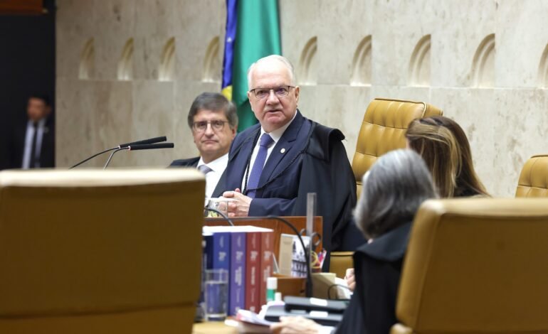 O presidente do Supremo Tribunal Federal (STF), Edson Fachin