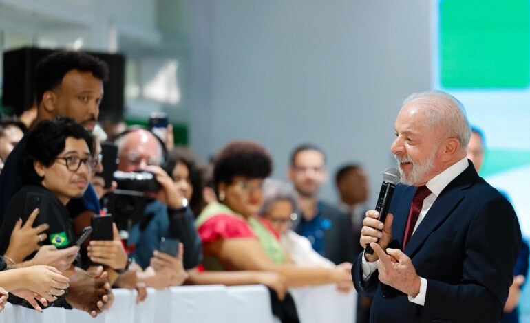 O presidente Luiz Inácio Lula da Silva anunciou