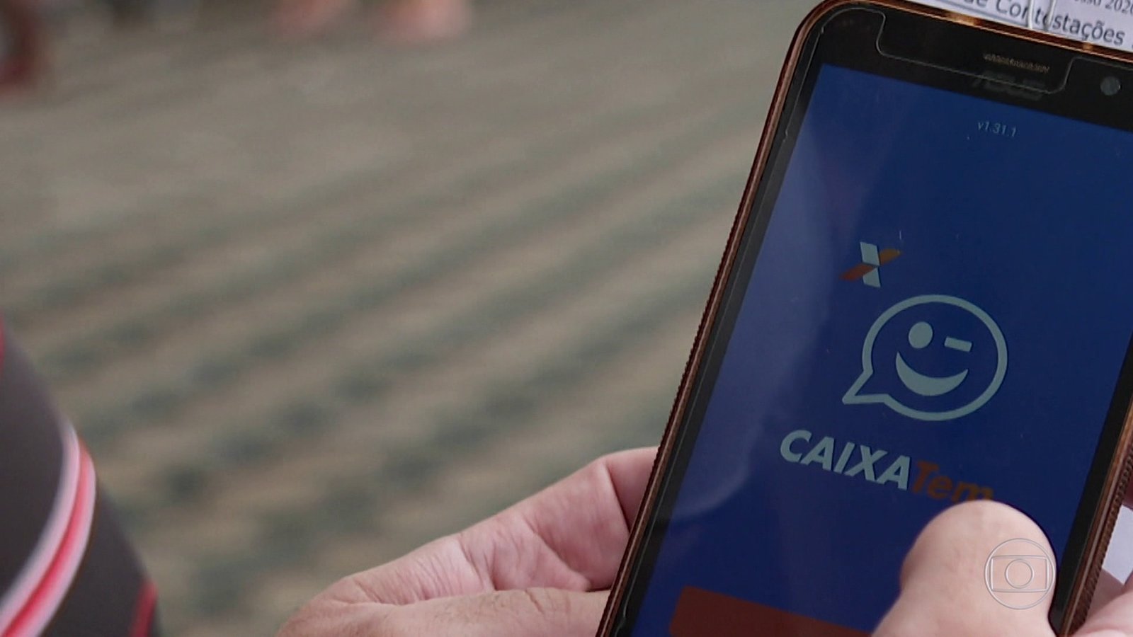 Uma atualização de segurança no aplicativo CAIXA Tem