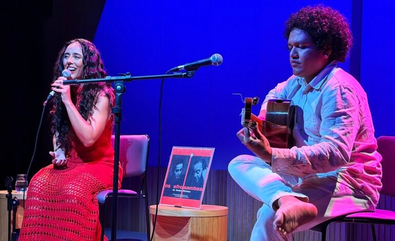 Aline Paes e Pedro Franco apresentaram, em 24