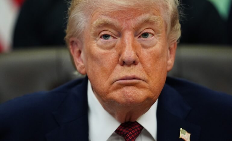 O presidente dos Estados Unidos, Donald Trump, afirmou