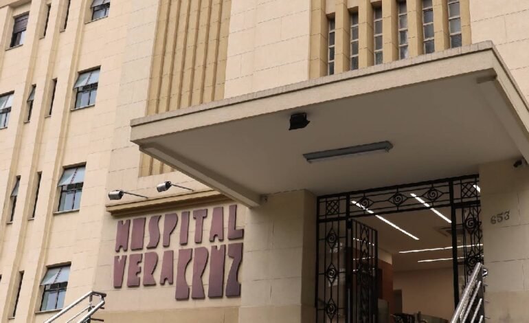 O tradicional Hospital Vera Cruz, de Belo Horizonte