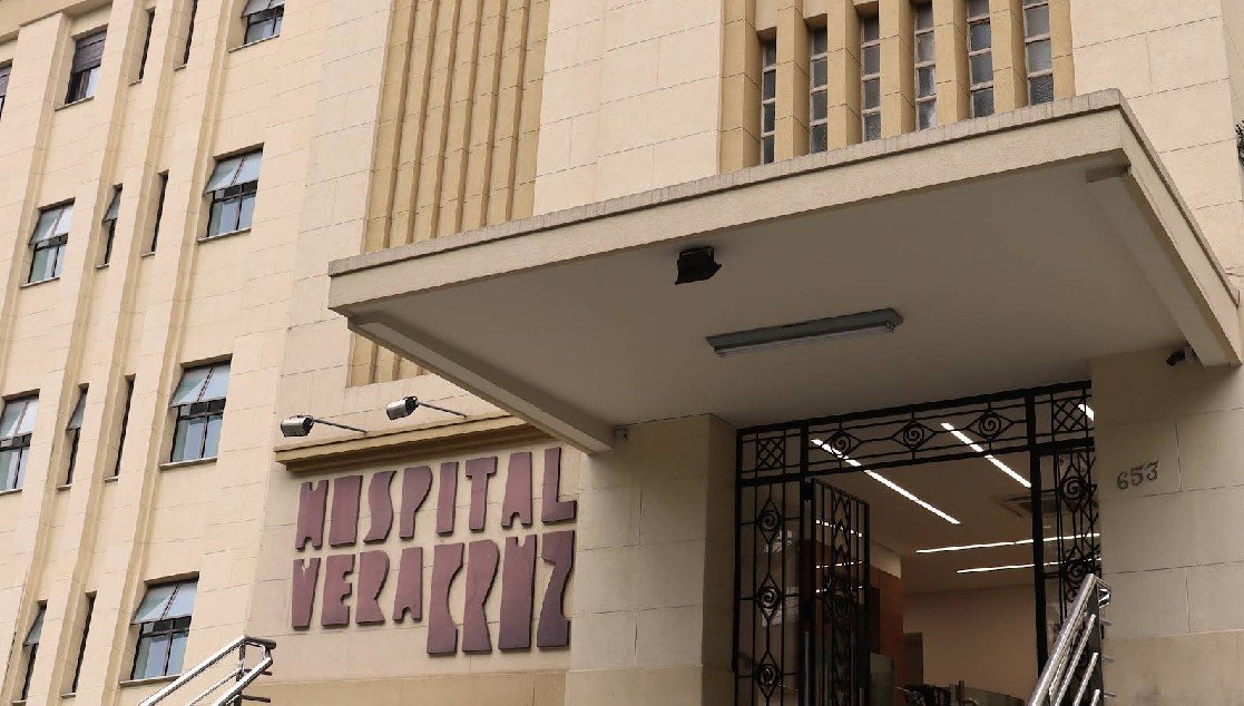 O tradicional Hospital Vera Cruz, de Belo Horizonte