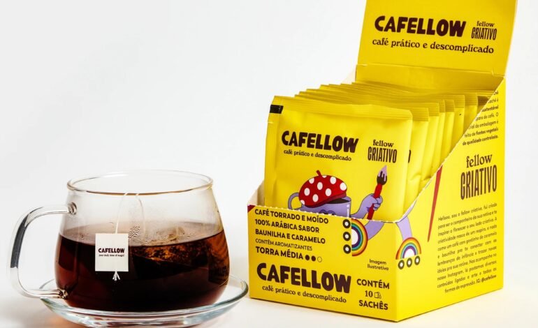 A Cafellow relançou neste mês o café em sachê Fellow