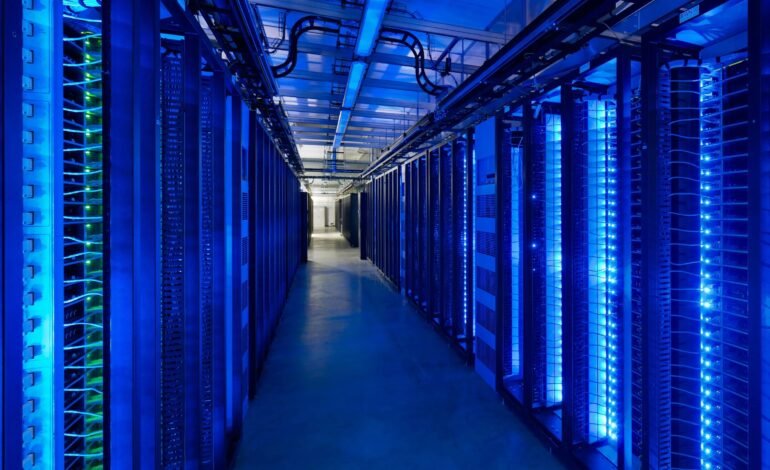 A expansão dos data centers de inteligência artificial